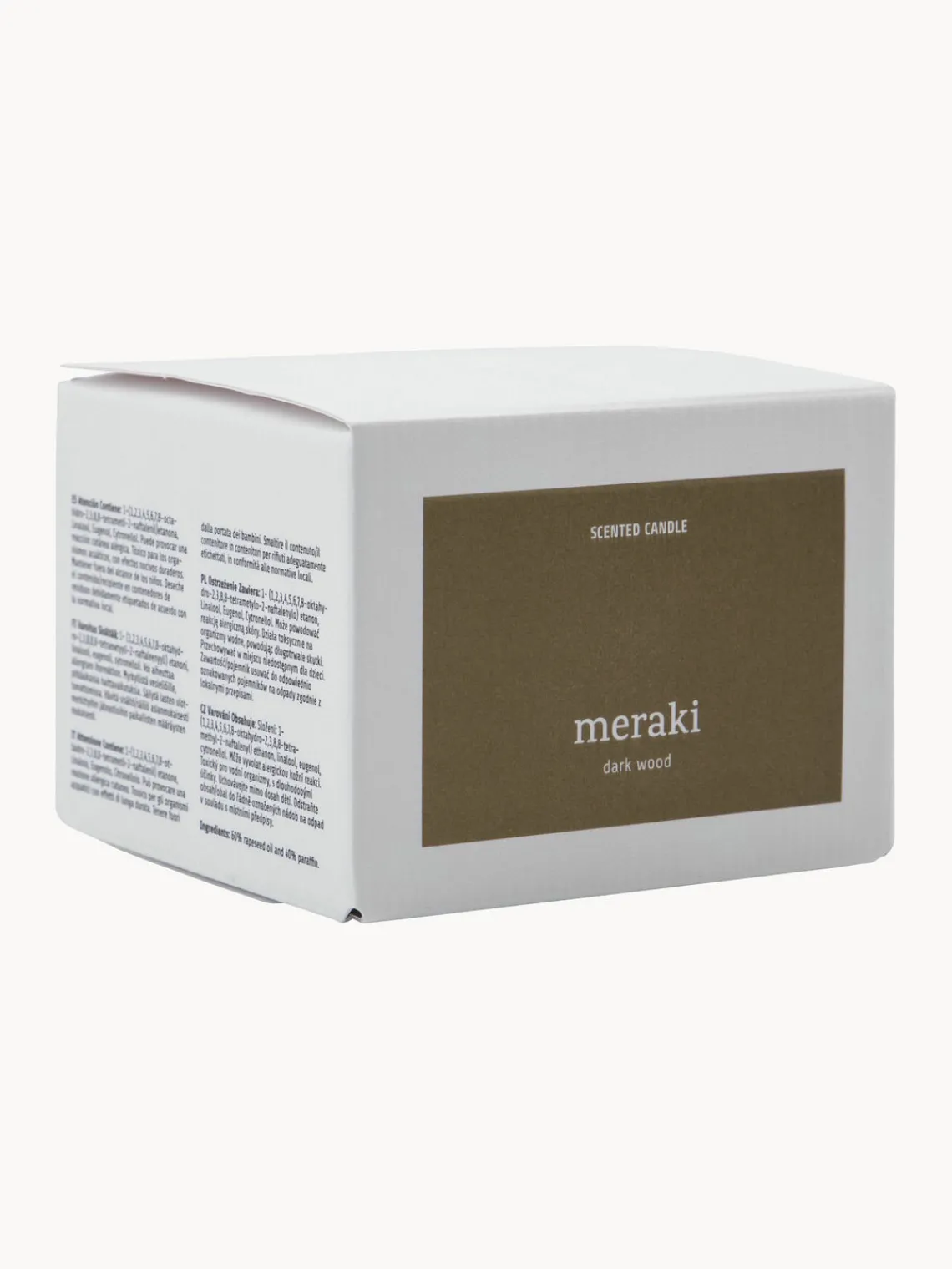 Discount Vela perfumada de tres mechas Dark Wood Velas Perfumadas|Jarrones