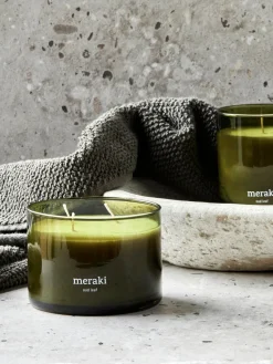 Vela perfumada de tres mechas Oud Leaf Velas Perfumadas|Jarrones