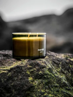 Vela perfumada de tres mechas Oud Leaf Velas Perfumadas|Jarrones