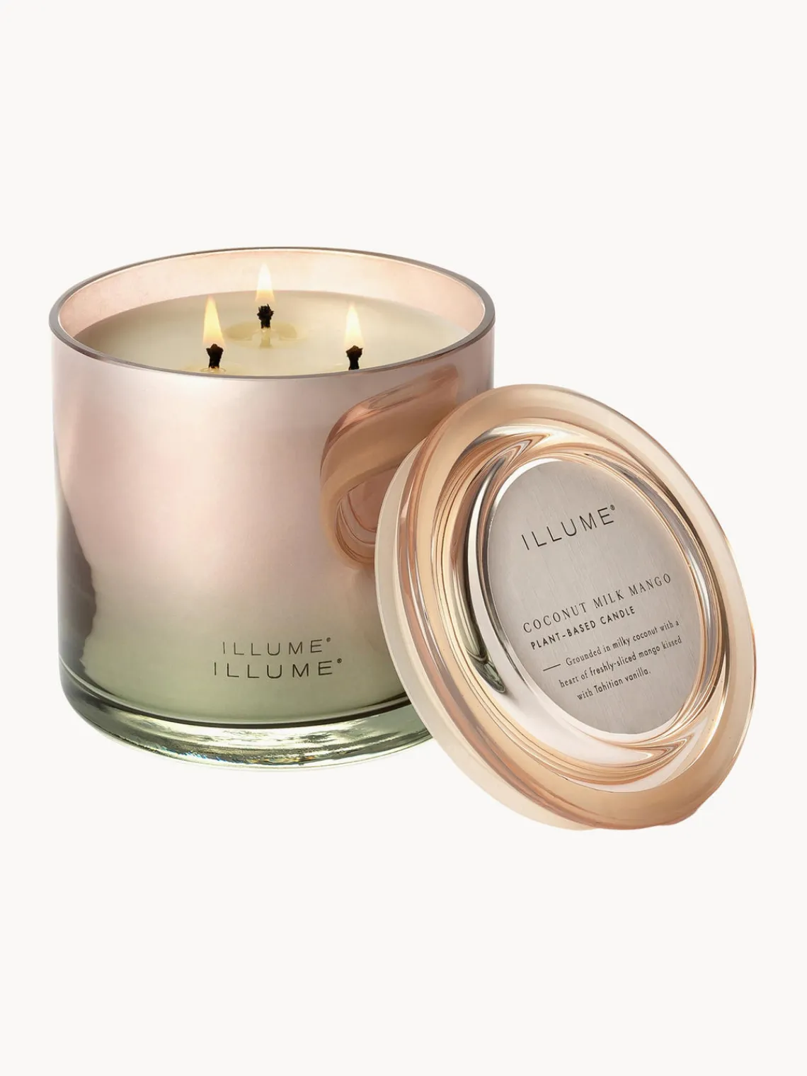 New Vela perfumada de tres mechas Statement Velas Perfumadas|Jarrones