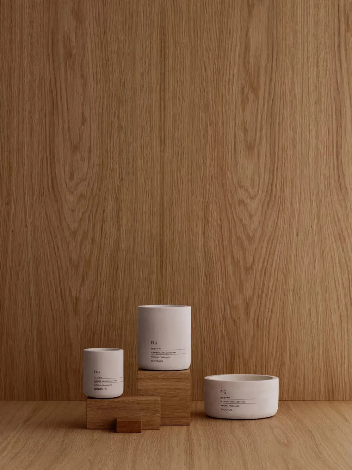 Velas Perfumadas|Jarrones>blomus Vela perfumada Fraga (sal marina y salvia)