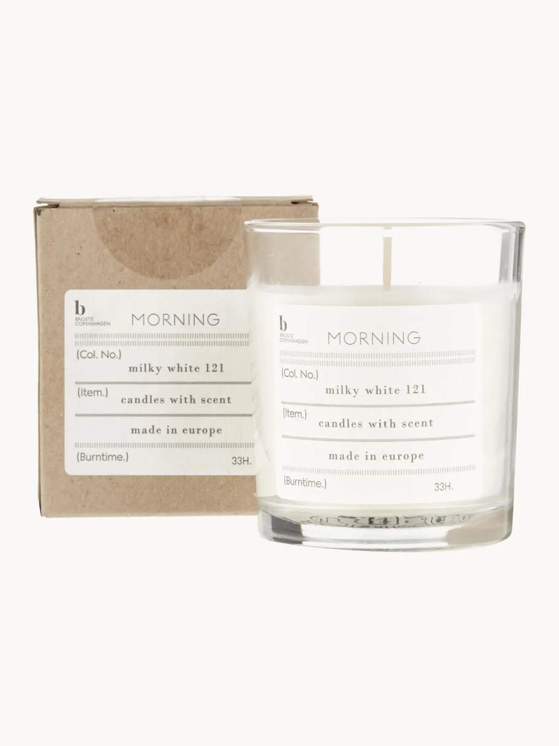 Velas Perfumadas|Jarrones>Broste Copenhagen Vela perfumada Lovelock Grosella negra, pomelo