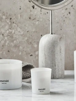 Velas Perfumadas|Jarrones>Meraki Vela perfumada pequeña Fresh Linen Jazmín y rosa