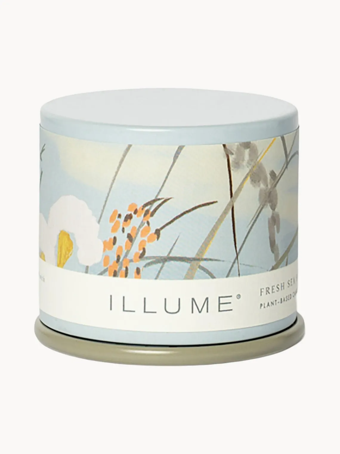 Velas Perfumadas|Jarrones>Bloomingville Vela perfumada Vanity Tin Jazmín y rocío marino salado