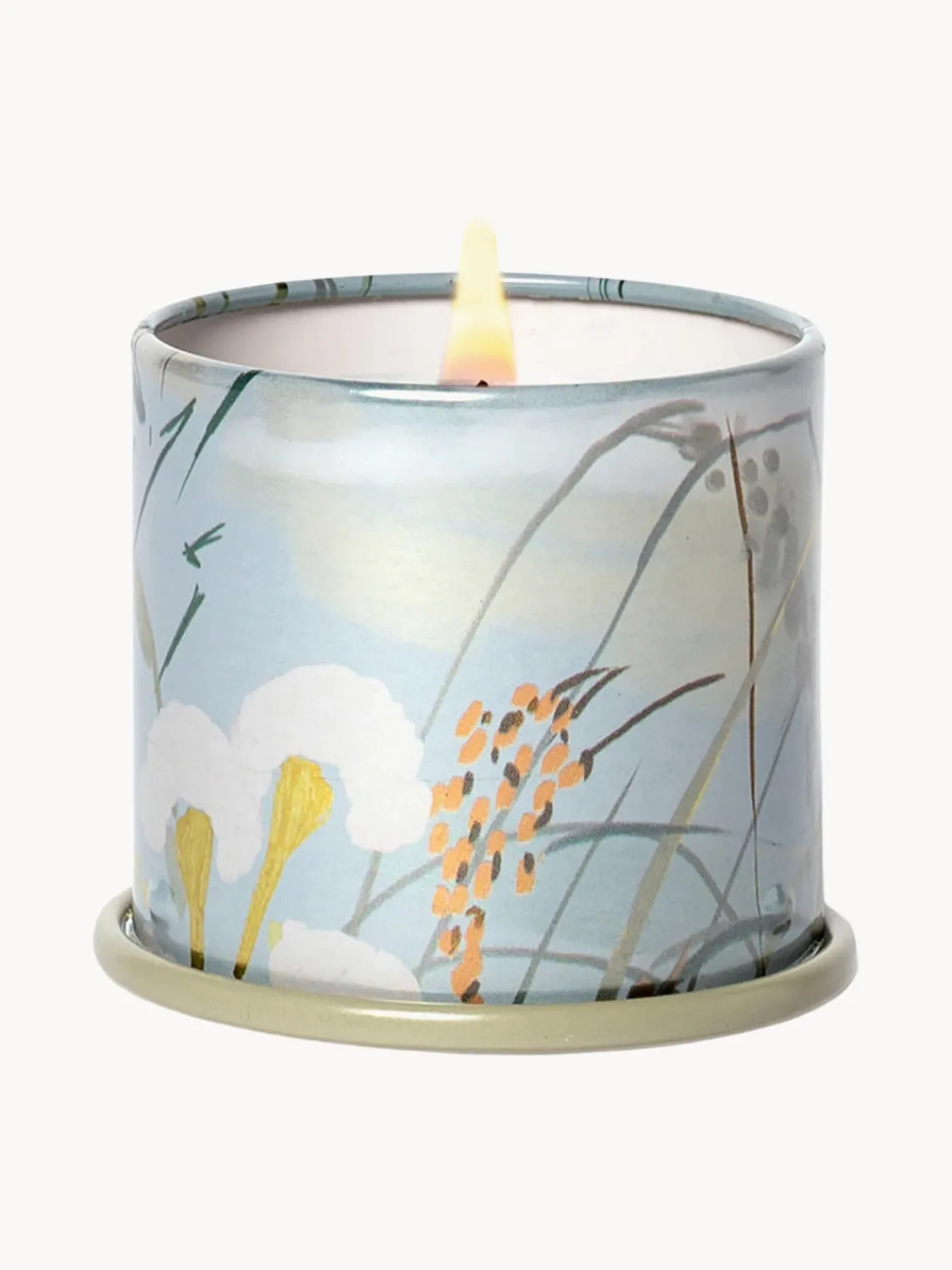 Velas Perfumadas|Jarrones>Bloomingville Vela perfumada Vanity Tin Jazmín y rocío marino salado