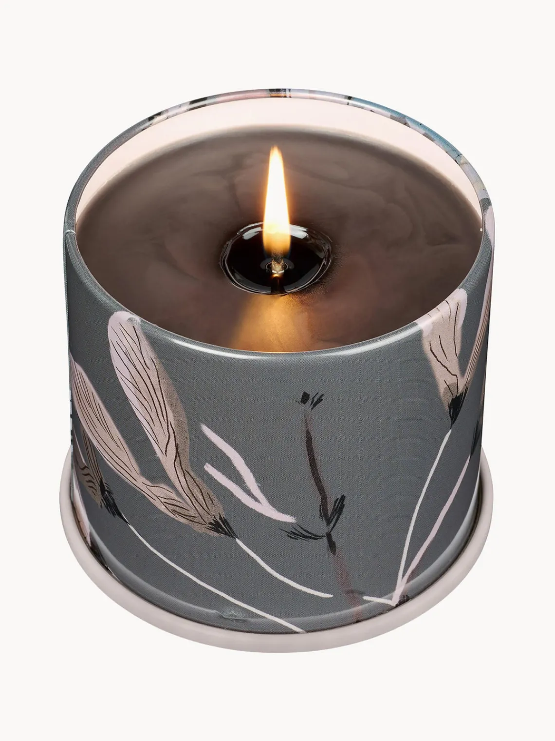 Velas Perfumadas|Jarrones>Bloomingville Vela perfumada Vanity Tin (madera de cedro, gamuza & ámbar) Madera de cedro, gamuza y ámbar