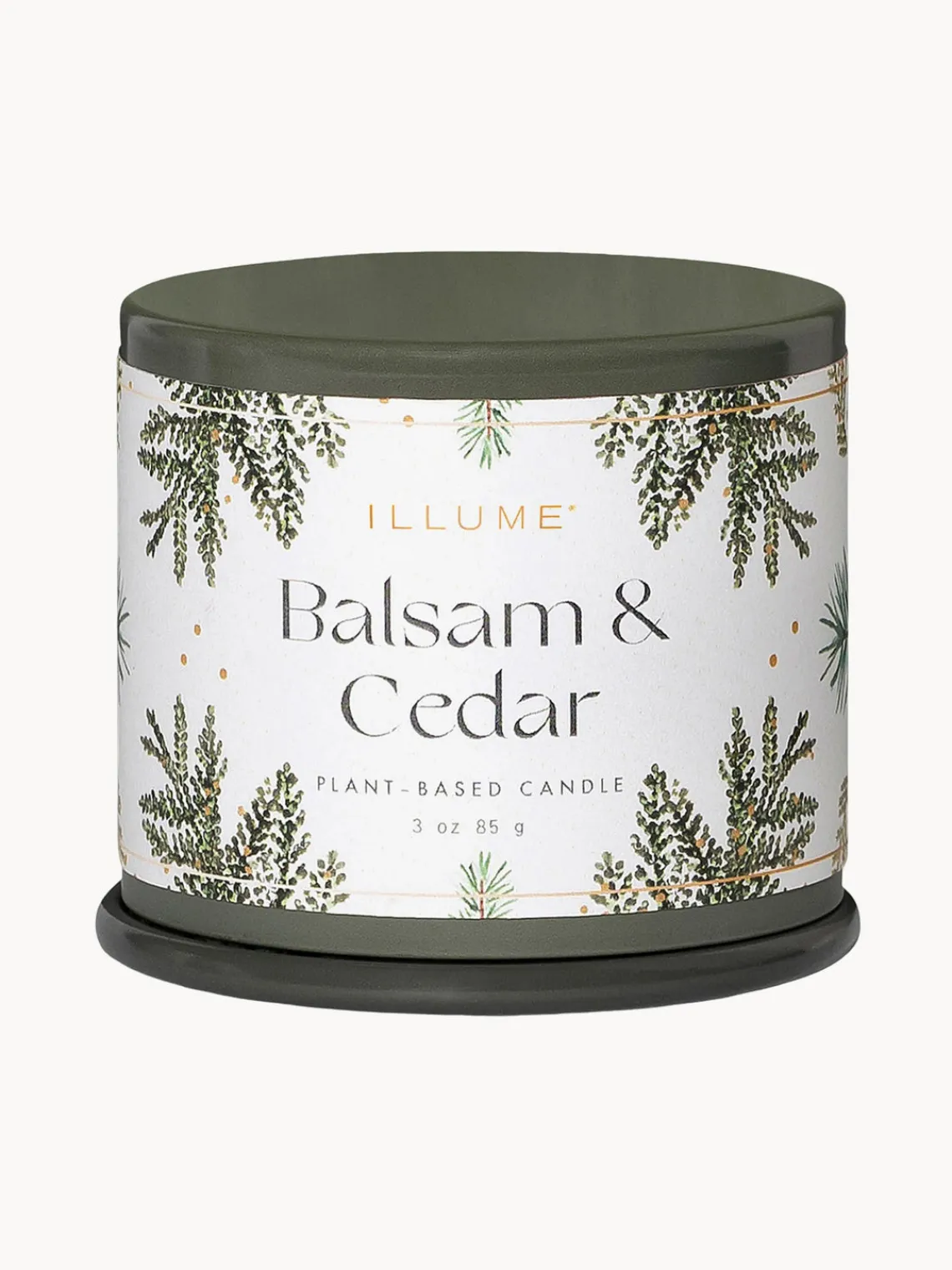 Velas Perfumadas|Jarrones>Bloomingville Vela perfumada Vanity Tin Agujas de pino, canela y musgo de roble