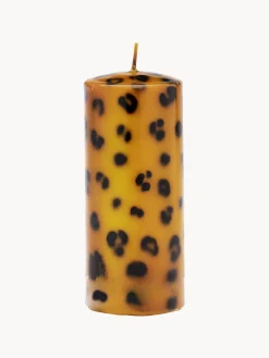 Velas Decorativas|Jarrones>Anna + Nina Vela pilar artesanal Leopard, 15 cm