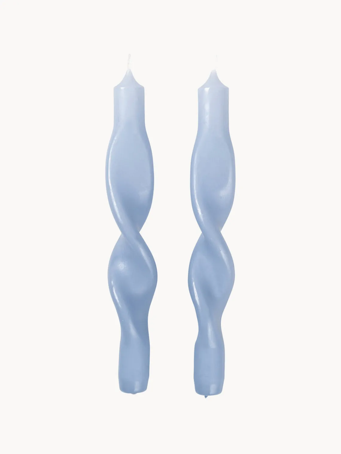 Velas Decorativas|Jarrones>Broste Copenhagen Vela sumergida Twist 45800443 Azul