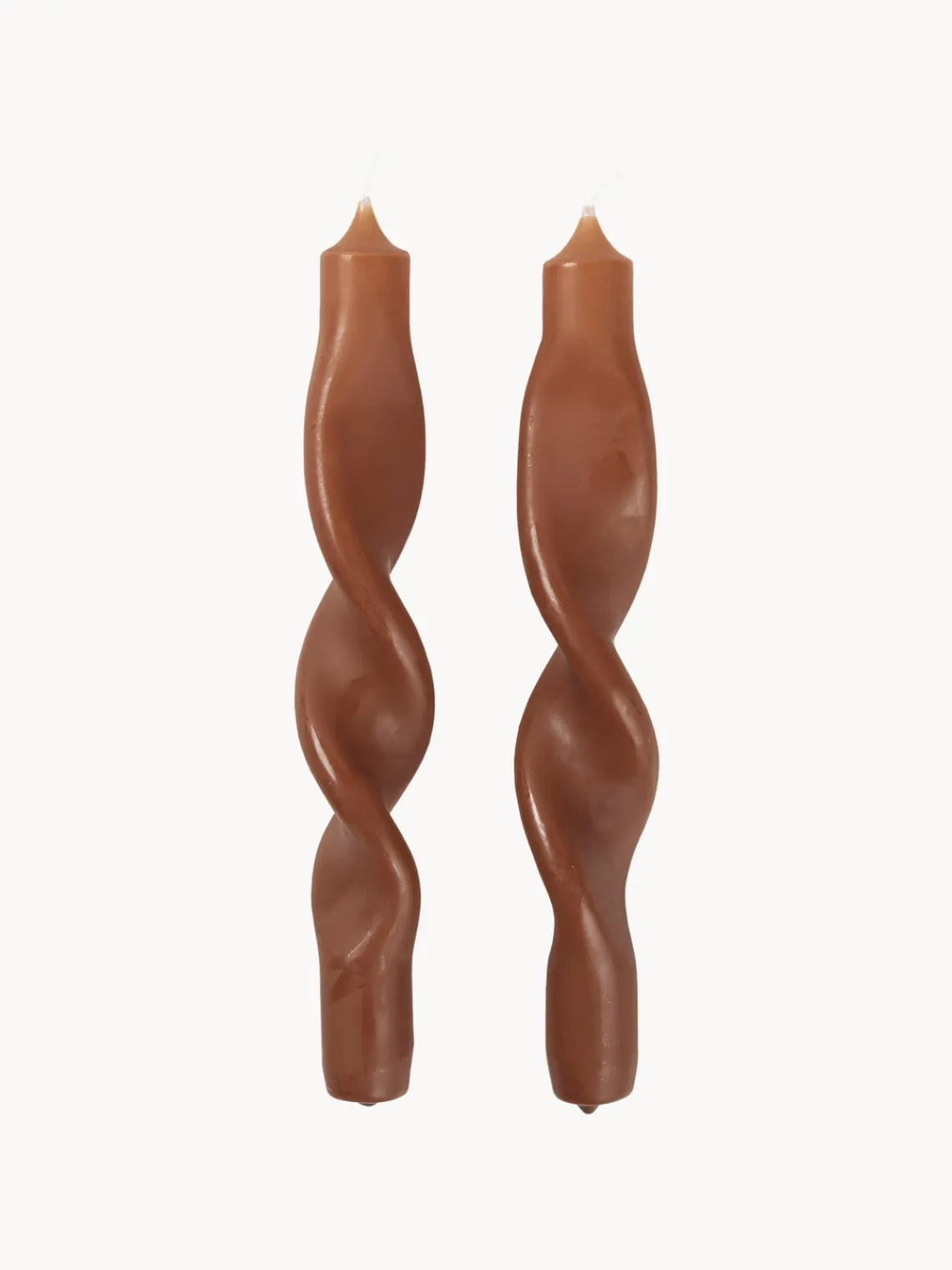 Sale Velas cónicas artesanales Twist, 2 uds. Velas Decorativas|Jarrones