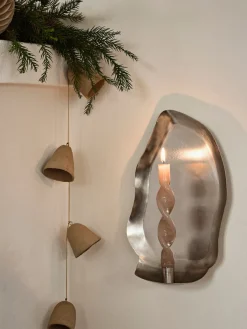 Outlet Velas cónicas artesanales Twist, 2 uds. Velas Decorativas|Jarrones