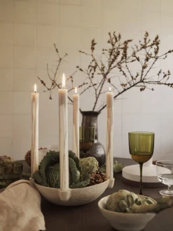 Clearance Velas cónicas Dryp, 2 uds. Velas Decorativas|Jarrones