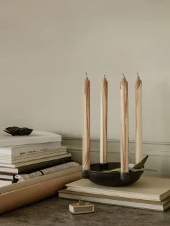 Sale Velas cónicas Dryp, 2 uds. Velas Decorativas|Jarrones