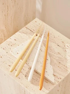 Velas cónicas finas , 6 uds. Velas Decorativas|Jarrones