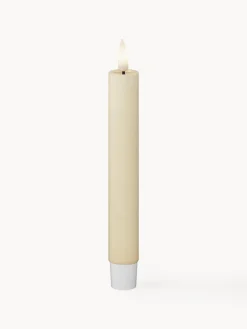 Hot Velas cónicas LED artesanales Real Flame, 15 cm, 2 uds. Velas Led|Velas Decorativas