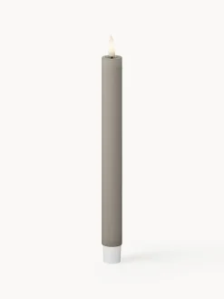 New Velas cónicas LED artesanales Real Flame, 24 cm, 2 uds. Velas Led|Velas Decorativas