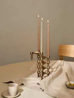 Velas Decorativas|Jarrones>STOFF Nagel Velas cónicas , 6 uds. Taupe