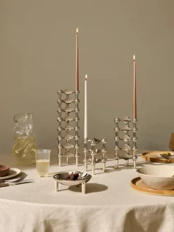 Velas Decorativas|Jarrones></noscript>STOFF Nagel Velas cónicas , 6 uds. Taupe