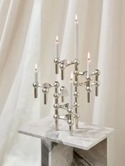 Velas Decorativas|Jarrones>STOFF Nagel Velas cónicas , 12 uds. Blanco Off White