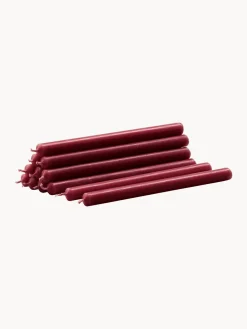 Velas Decorativas|Jarrones>STOFF Nagel Velas cónicas , 12 uds. Rojo vino