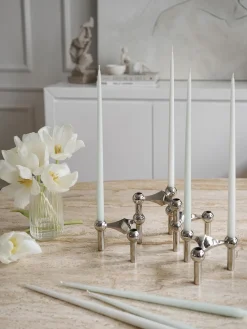 Velas finas , 6 uds. Velas Decorativas|Jarrones