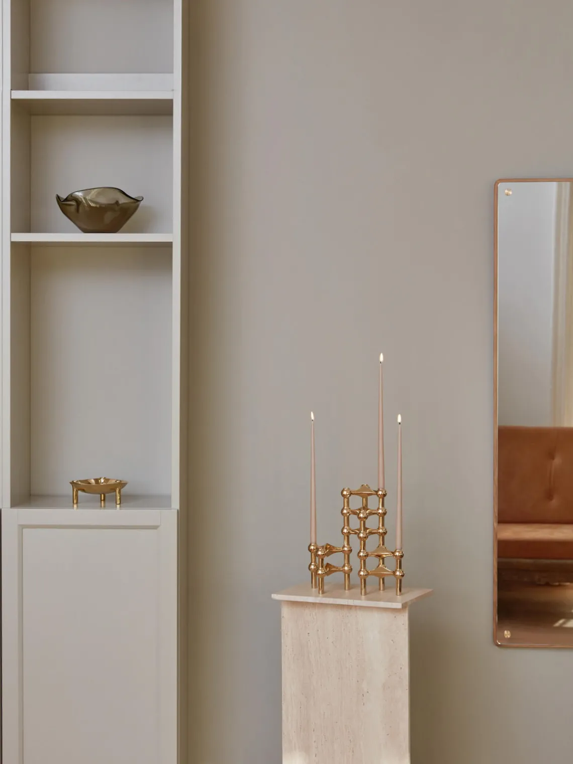 Velas Decorativas|Jarrones>STOFF Nagel Velas finas , 6 uds. Rosa claro