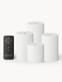 Hot Velas LED artesanales con mando a distancia Real Flame, 5 uds. Velas Led|Velas Decorativas