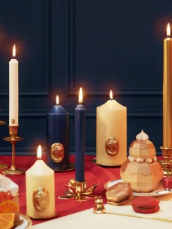 Velas Decorativas|Jarrones>Trudon Velas para cena artesanales Madeleine, 6 uds. Azul oscuro