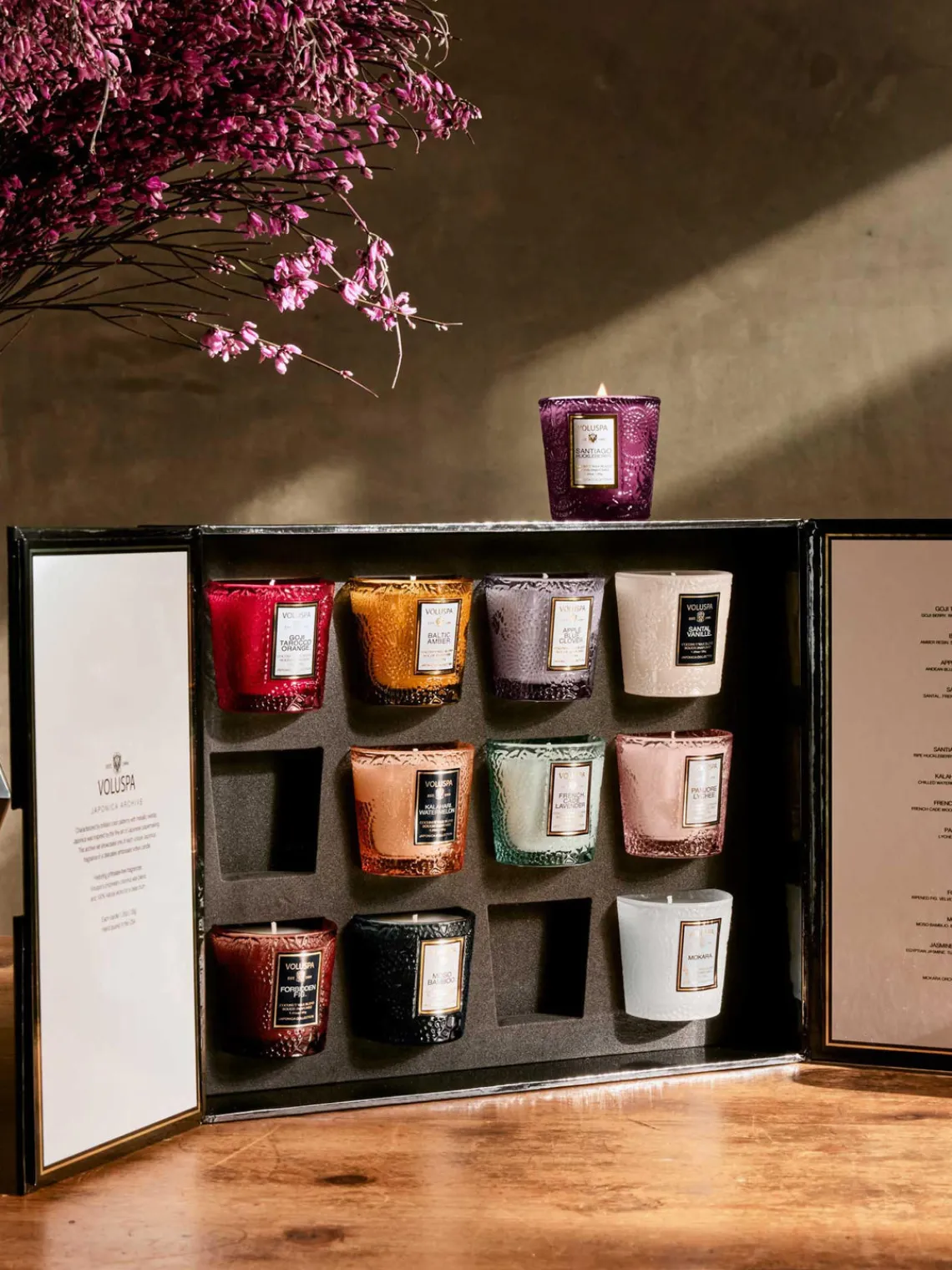 Velas Perfumadas|Jarrones>Voluspa Velas perfumadas artesanales Japonica Archive, 12 uds.