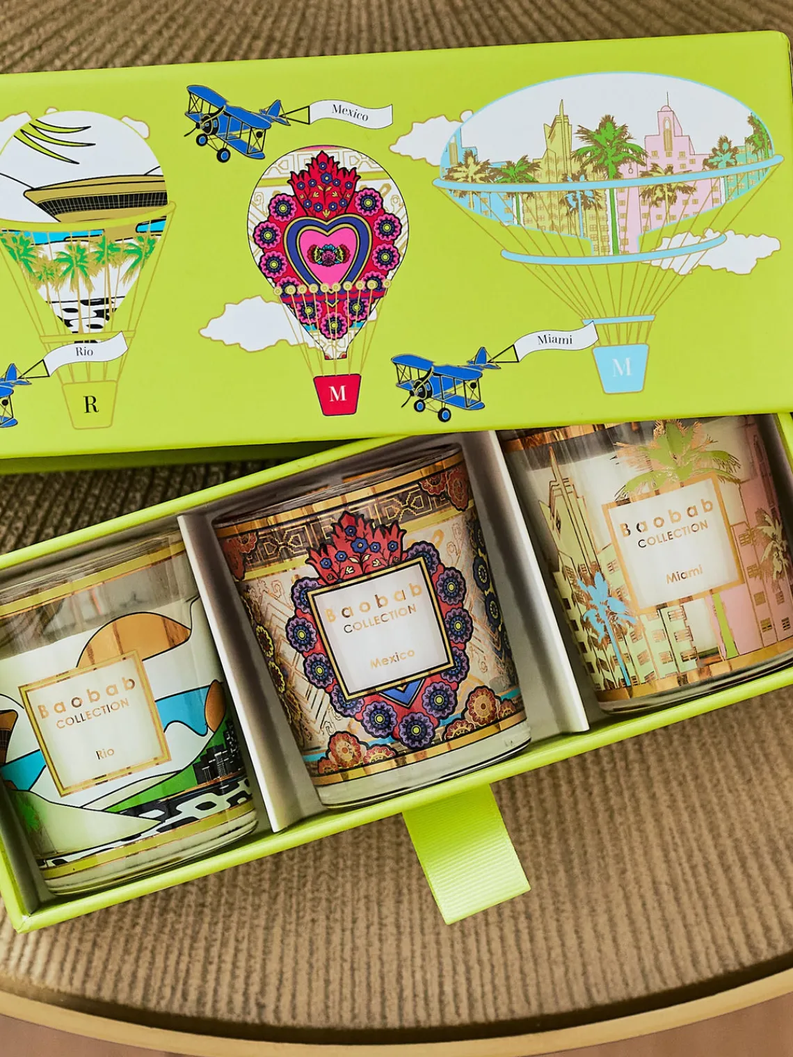 Velas Perfumadas|Jarrones>Baobab Velas perfumadas My First , 3 uds. Rio, Mexico & Miami