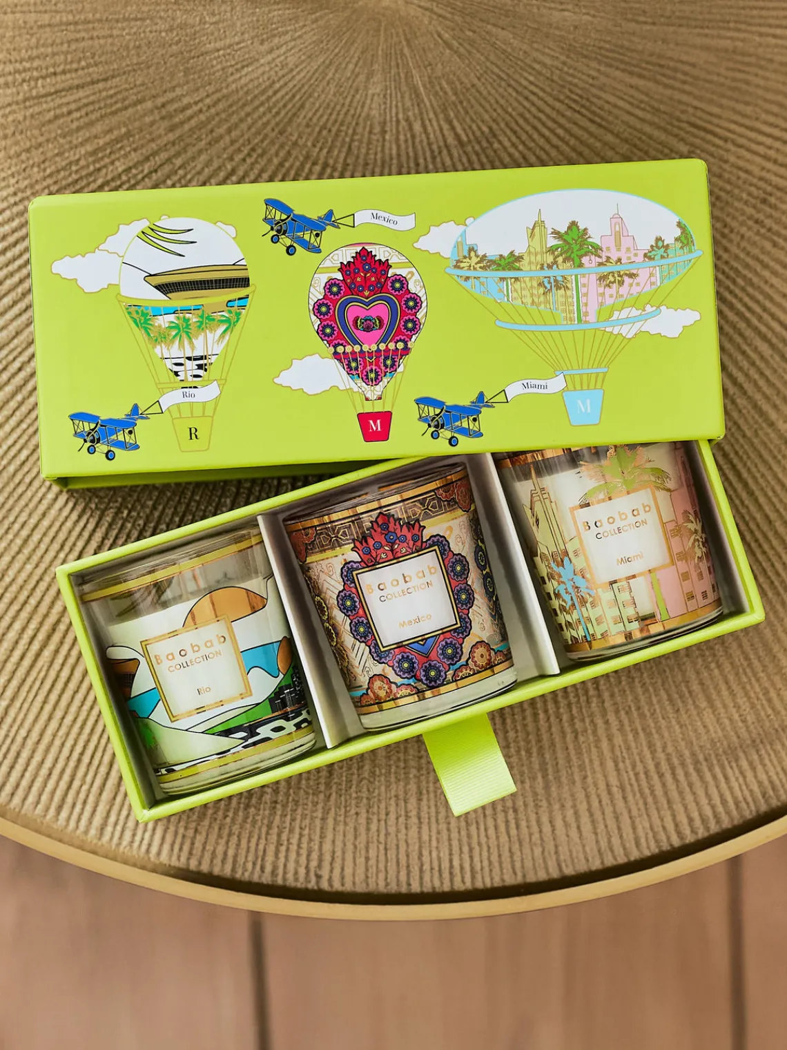 Velas Perfumadas|Jarrones>Baobab Velas perfumadas My First , 3 uds. Rio, Mexico & Miami