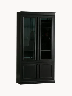 Vitrinas|Vitrinas> Vitrina de madera de roble Organize