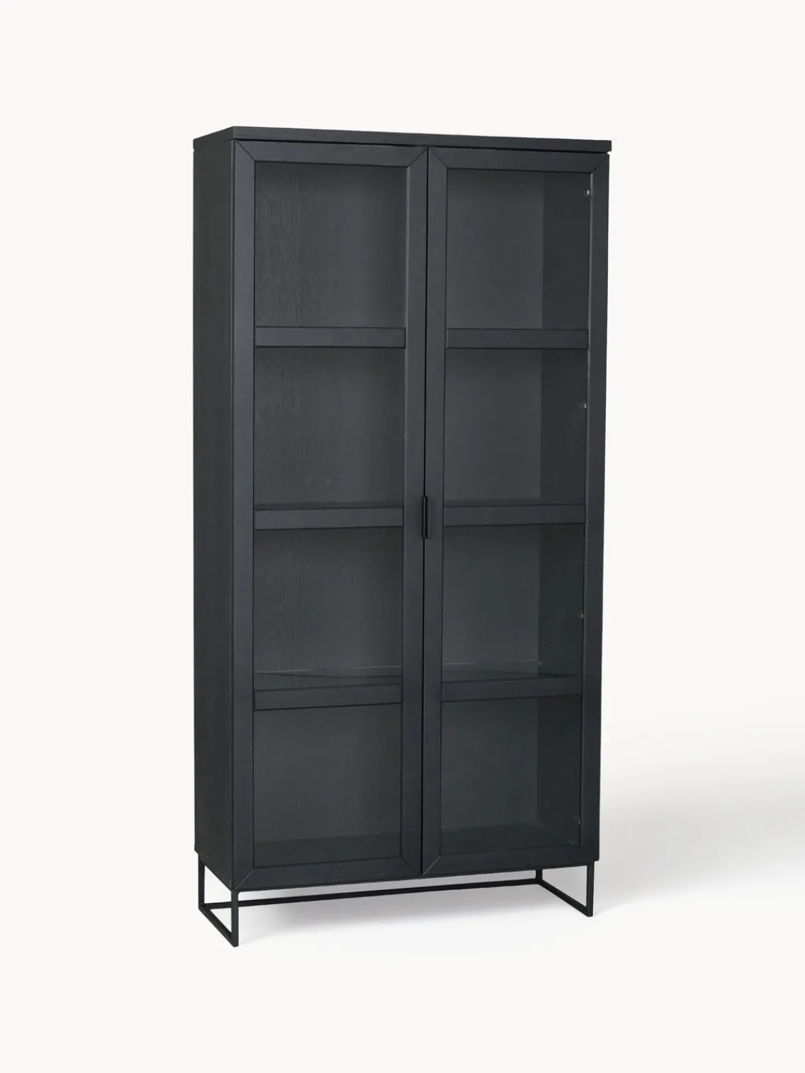 Vitrinas|Vitrinas>Rowico Home Vitrina de madera de roble Everett