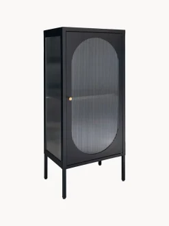 Sale Vitrina de madera de roble con relieves Adelaide Vitrinas|Vitrinas