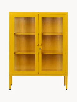 Outlet Vitrina de metal con cristal acanalado The Mixer Vitrinas|Vitrinas