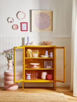 Outlet Vitrina de metal con cristal acanalado The Mixer Vitrinas|Vitrinas