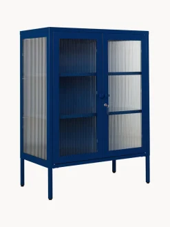 Online Vitrina de metal con cristal acanalado The Mixer Vitrinas|Vitrinas