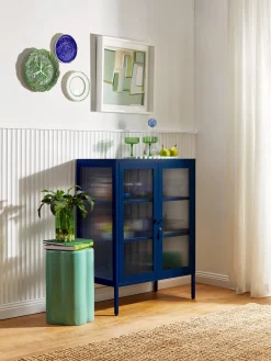 Online Vitrina de metal con cristal acanalado The Mixer Vitrinas|Vitrinas