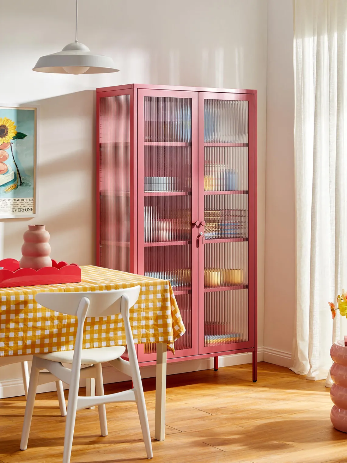 Hot Vitrina de metal con cristal acanalado The Collector Vitrinas|Vitrinas