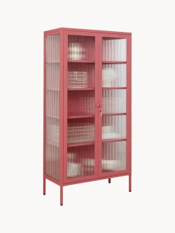 Hot Vitrina de metal con cristal acanalado The Collector Vitrinas|Vitrinas