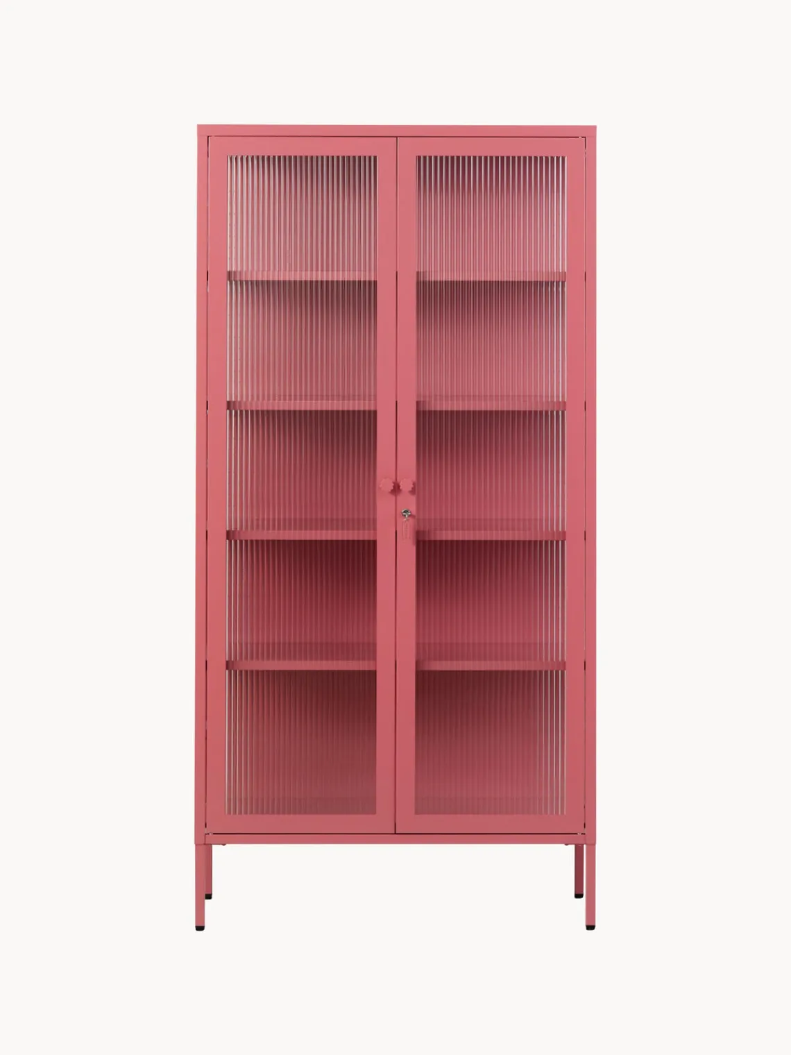 Hot Vitrina de metal con cristal acanalado The Collector Vitrinas|Vitrinas