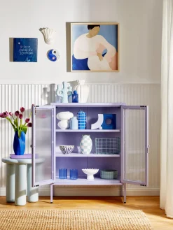 Best Vitrina de metal con cristal acanalado The Mixer Vitrinas|Vitrinas