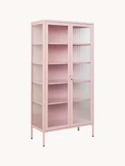 Sale Vitrina de metal con cristal acanalado The Collector Vitrinas|Vitrinas