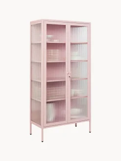 Sale Vitrina de metal con cristal acanalado The Collector Vitrinas|Vitrinas