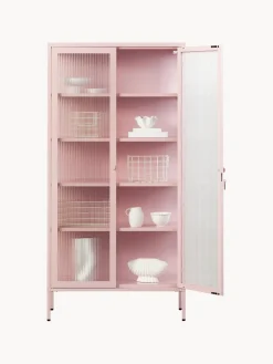 Sale Vitrina de metal con cristal acanalado The Collector Vitrinas|Vitrinas