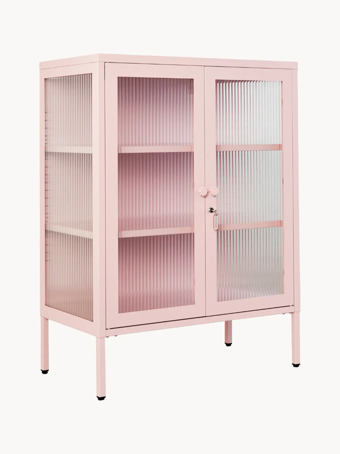 Sale Vitrina de metal con cristal acanalado The Mixer Vitrinas|Vitrinas