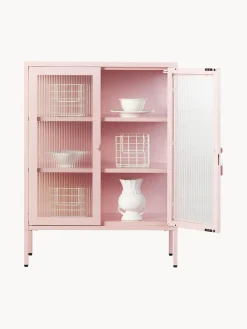 Sale Vitrina de metal con cristal acanalado The Mixer Vitrinas|Vitrinas