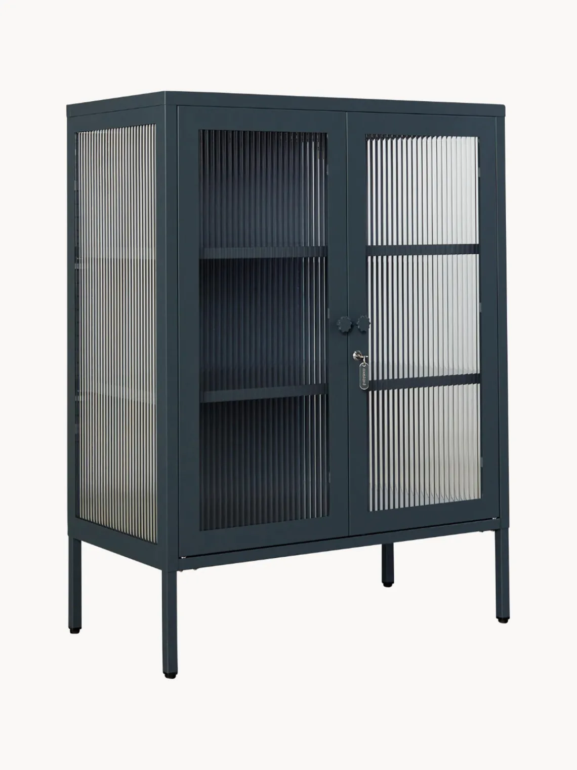 Best Vitrina de metal con cristal acanalado The Mixer Vitrinas|Vitrinas