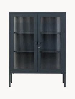 Best Vitrina de metal con cristal acanalado The Mixer Vitrinas|Vitrinas