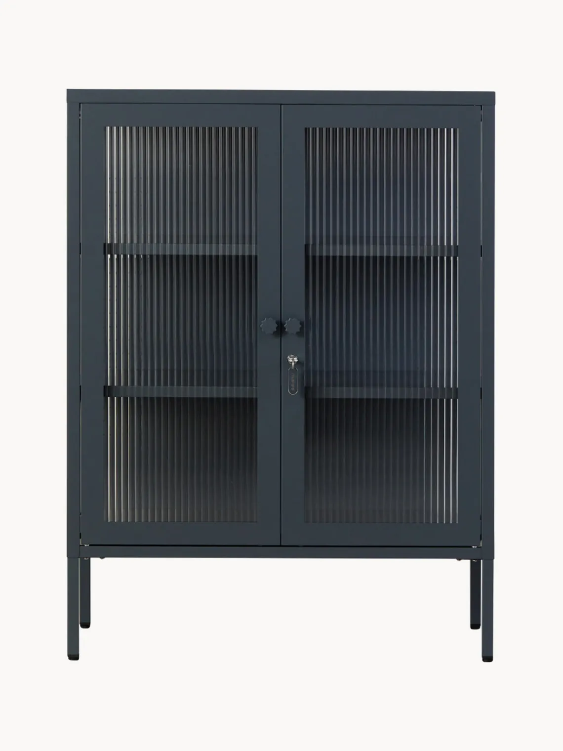 Best Vitrina de metal con cristal acanalado The Mixer Vitrinas|Vitrinas